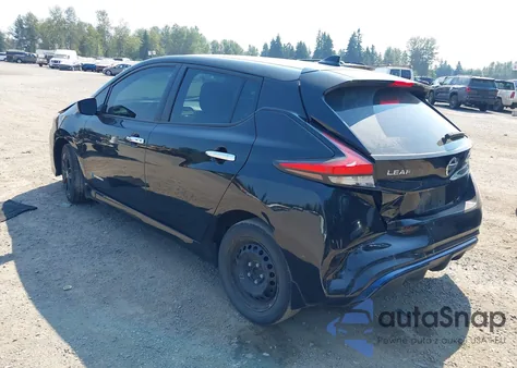 2018 Nissan Leaf S z USA, uszkodzony, nr VIN 1N4AZ1CP9JC315149